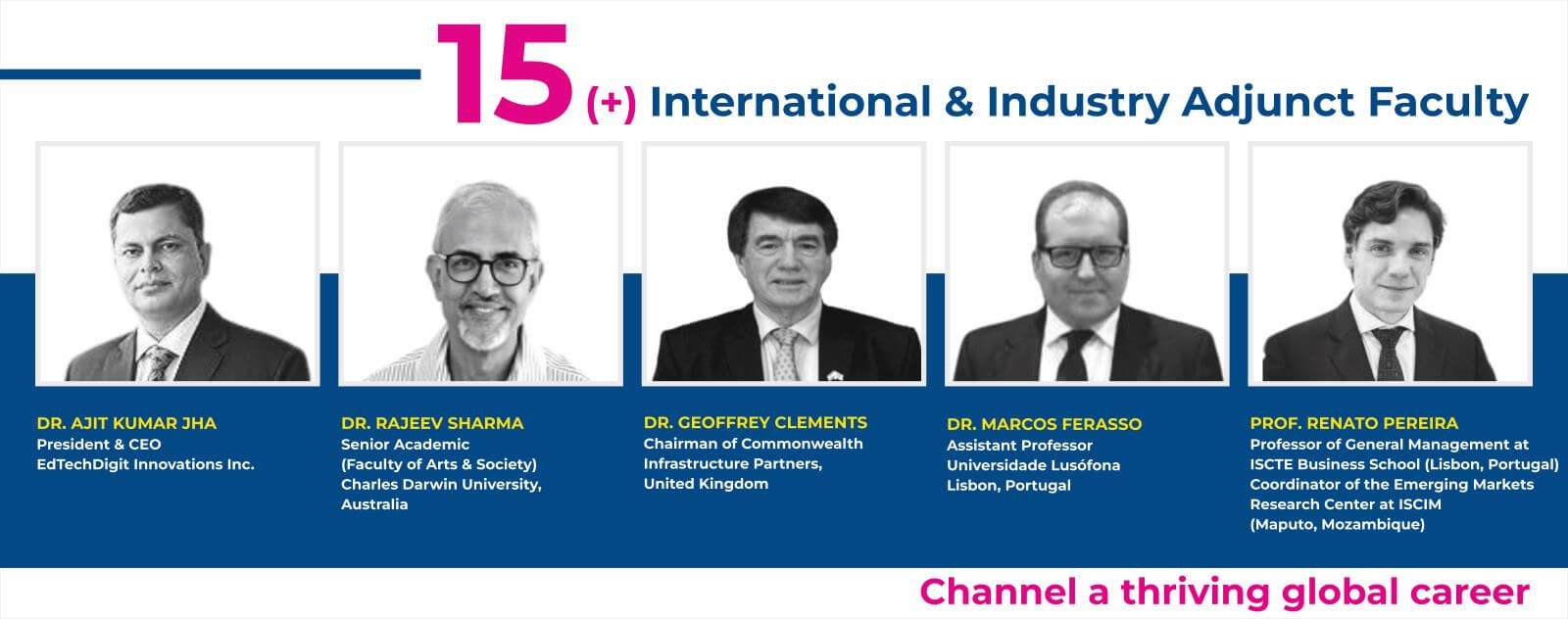 International and Industry Adjunct Faculty 2