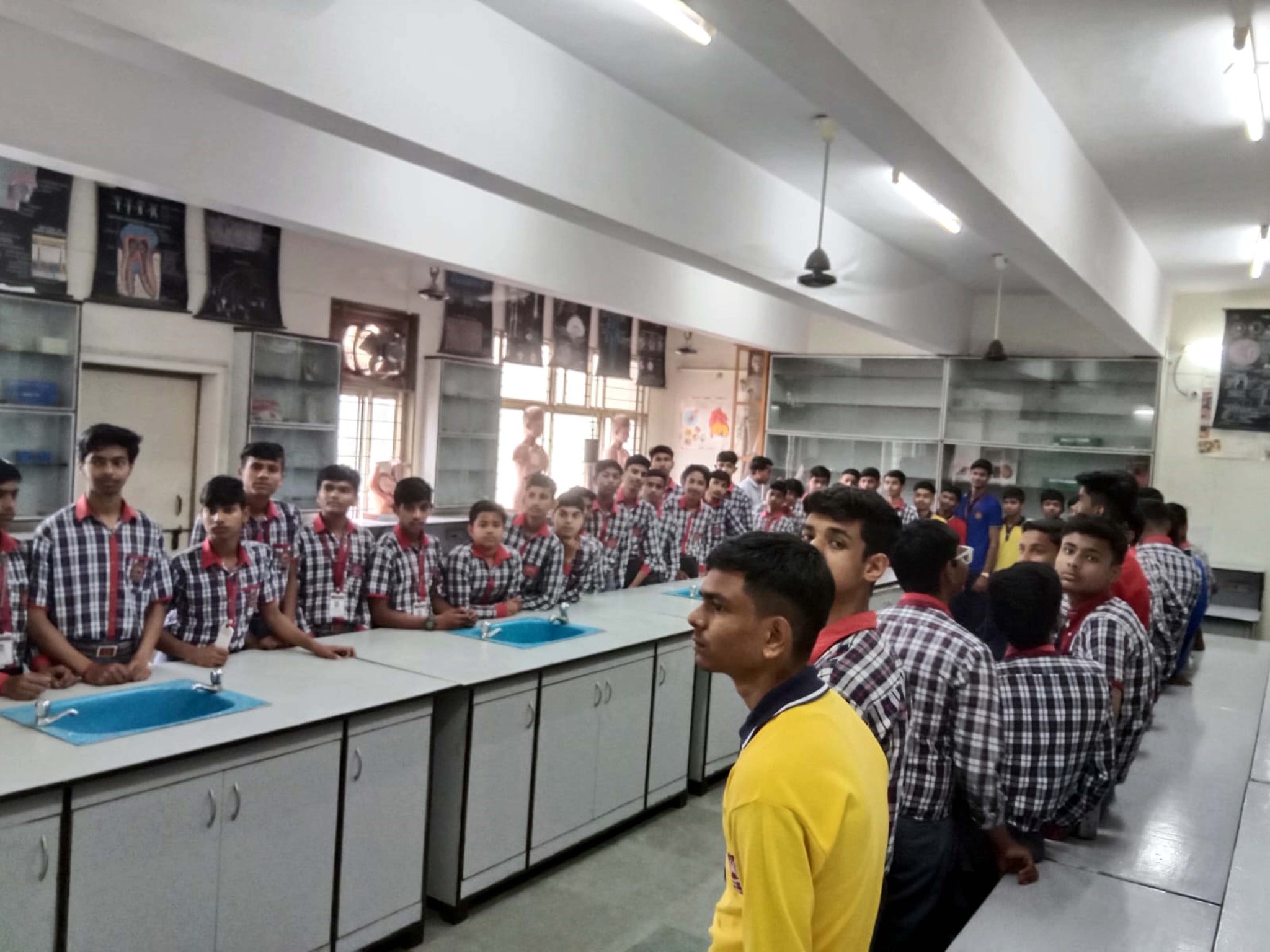 Bright young minds from PM KV Hazratpur 1 - Sharda University Agra