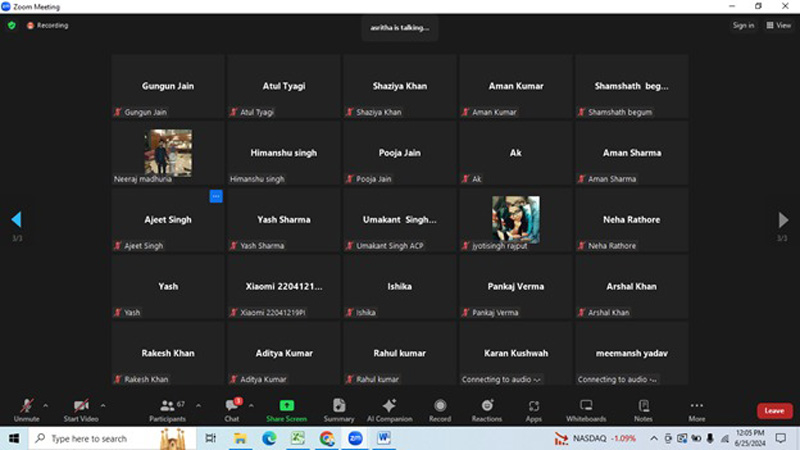 Collaboration with Elite Expertise hosted Webinar 01 - Sharda University Agra