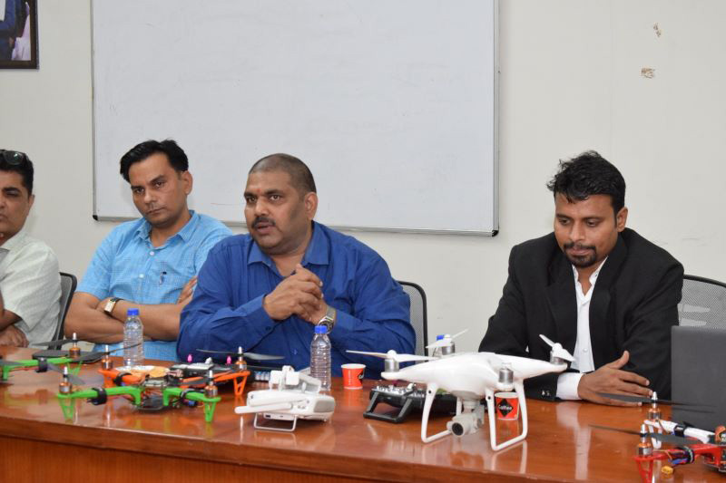 Inaugurated workshop on Drone Design 01 - Sharda University Agra