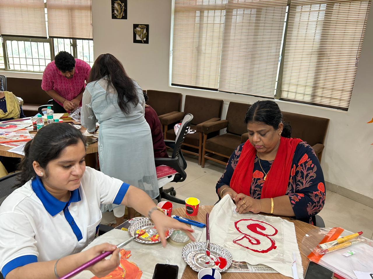 SSD organized an inspiring Printing & Styling Workshop 3 - Sharda University Agra