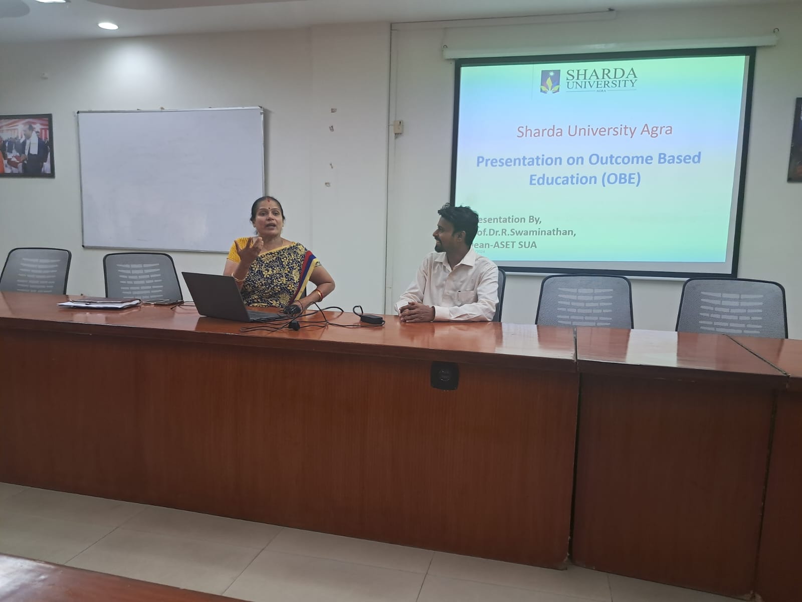 Seminar on Outcome-Based Education 1 - Sharda University Agra