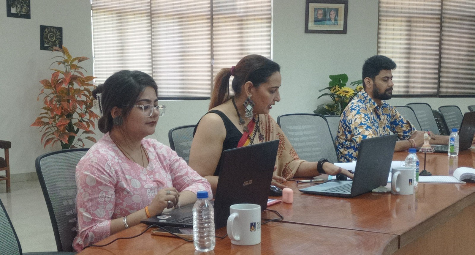 Successful BOS Meeting of SSD 1 - Sharda University Agra