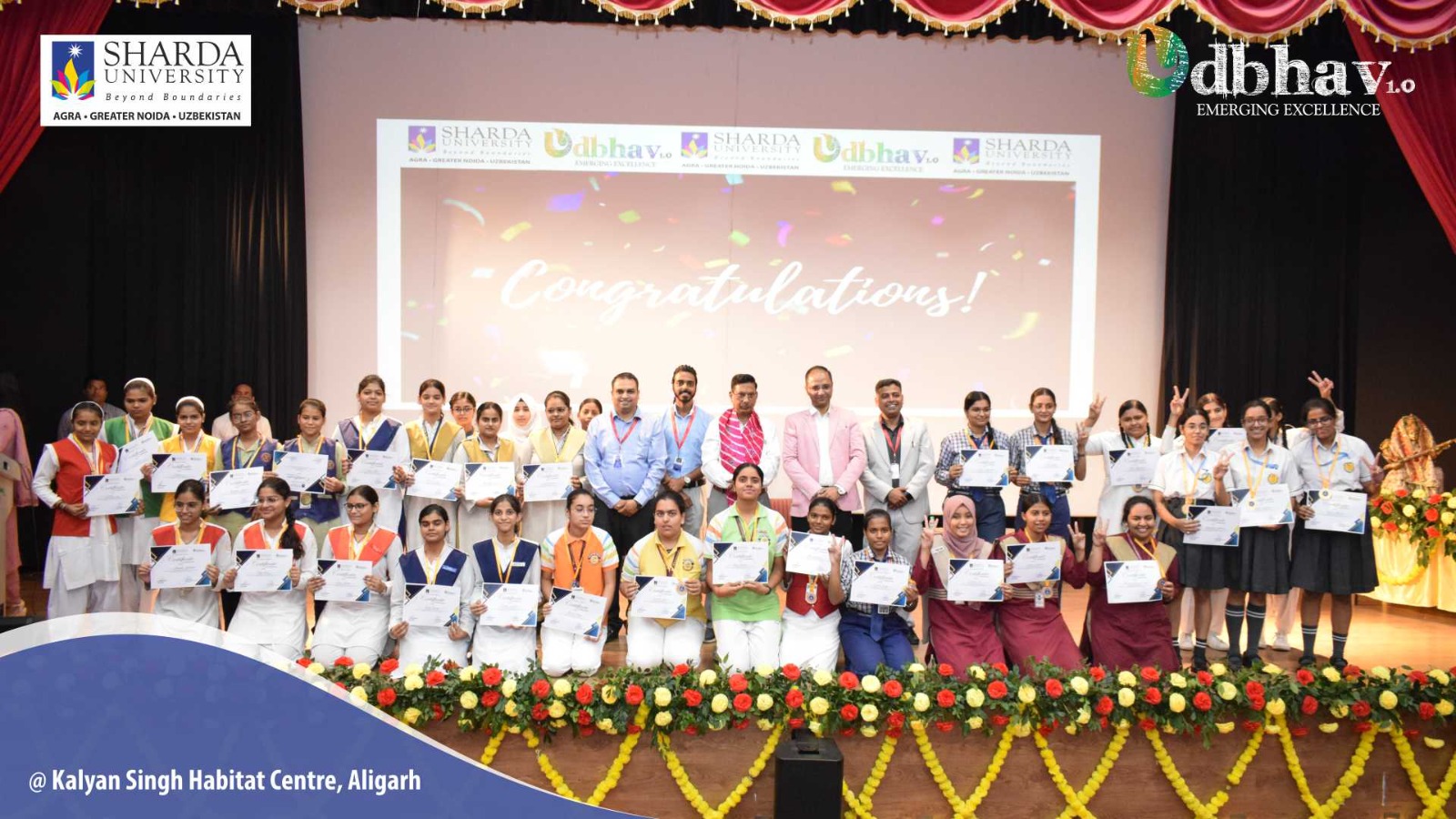 Udbhav 1.0, Aligarh - Sharda University Agra