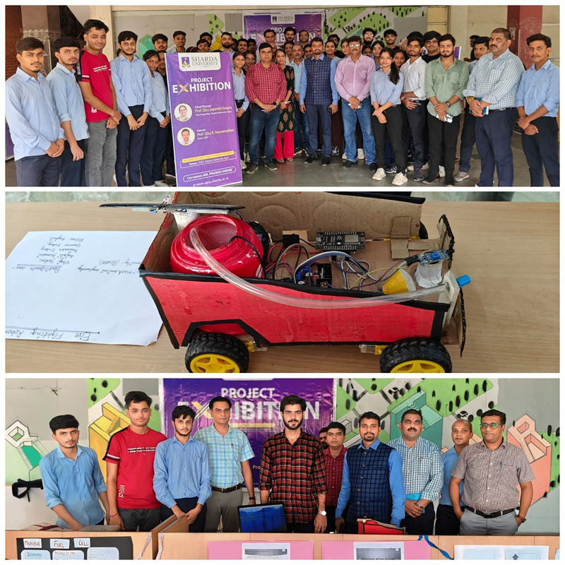 Annual Project Exhibition 1 - Sharda University Agra
