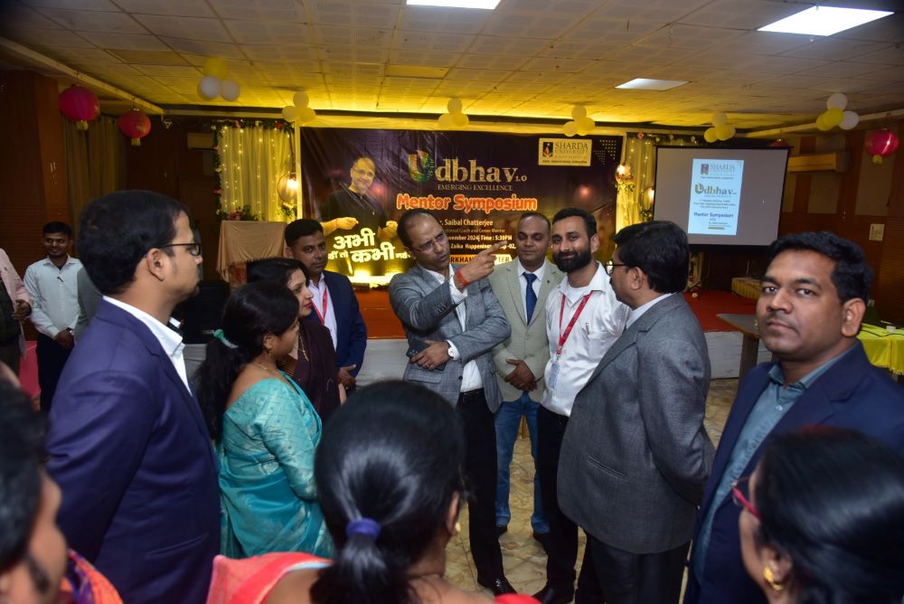 Glimpse of Mentor Symposium - Sharda University Agra