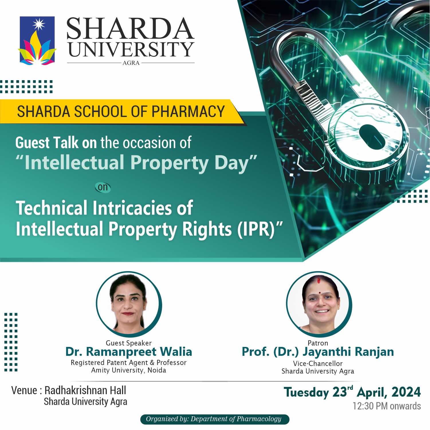 Guest talk on the occasion of Intellectual Property Day