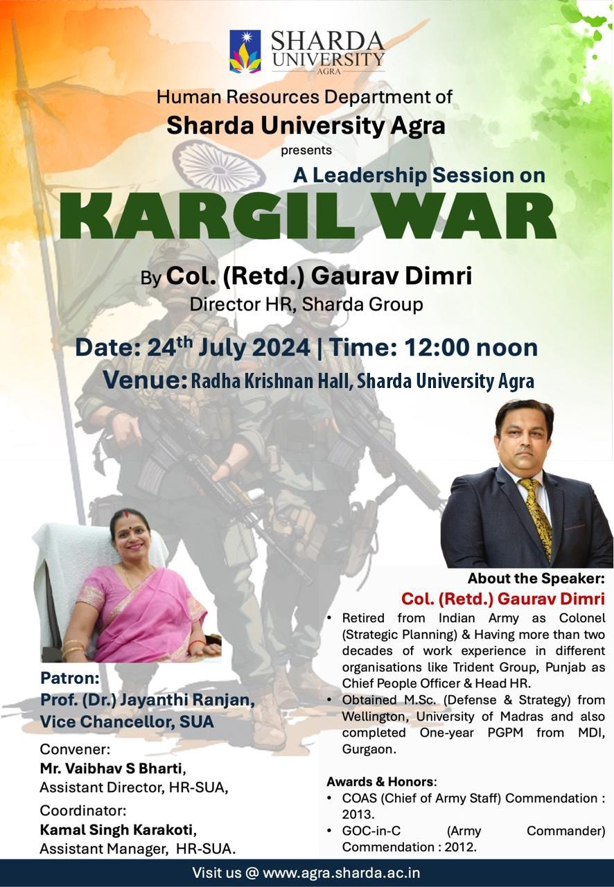 Motivational Lecture by Col. (Retd.) Gaurav Dimri