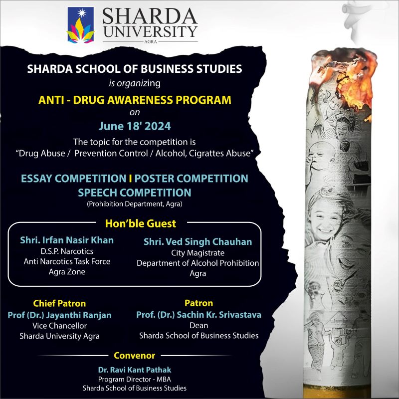 SSBS is organizing ANTI-DRUG AWARENESS PROGRAM