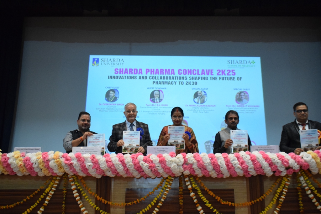 Successfully Hosts Sharda Pharma Conclave 2K25 - Sharda University Agra