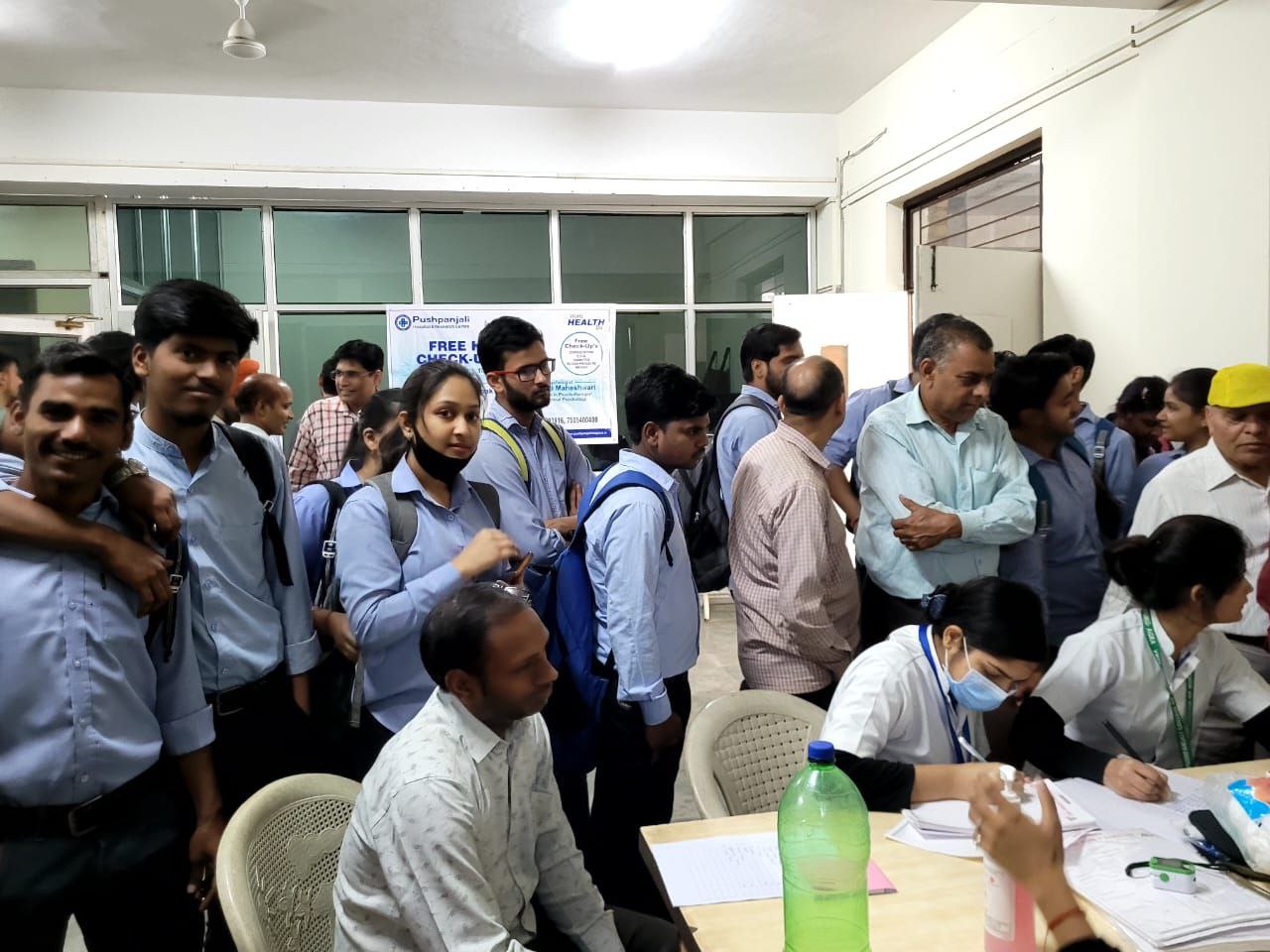 SSP celebrated World Health Day and organized a free Health Checkup Camp in association with Pushpanjali Hospital Agra - Sharda University Agra
