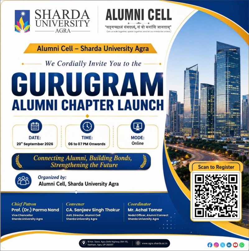 Gurugram Alumni Chapter - Sharda University Agra