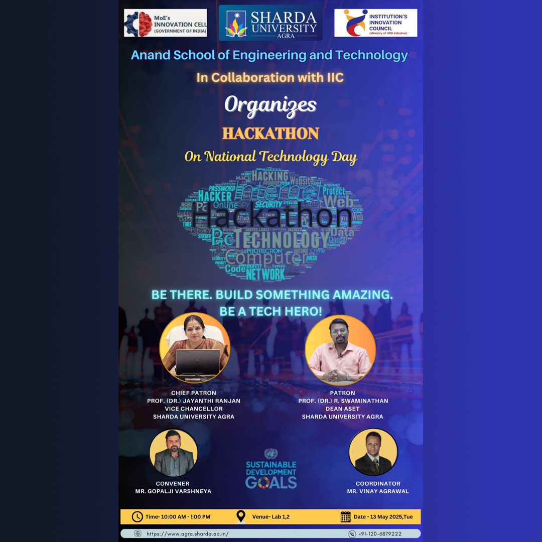 Hackathon (Codeathon) at Sharda University Agra - Sharda University Agra