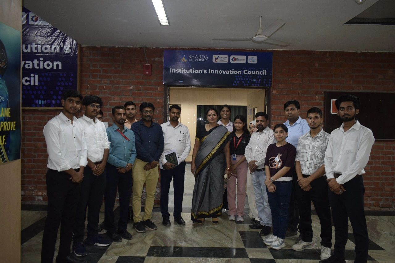Inaugurates IIC Cell Unveils Student-Led Startups NovonixSoft & Flytales - Sharda University Agra