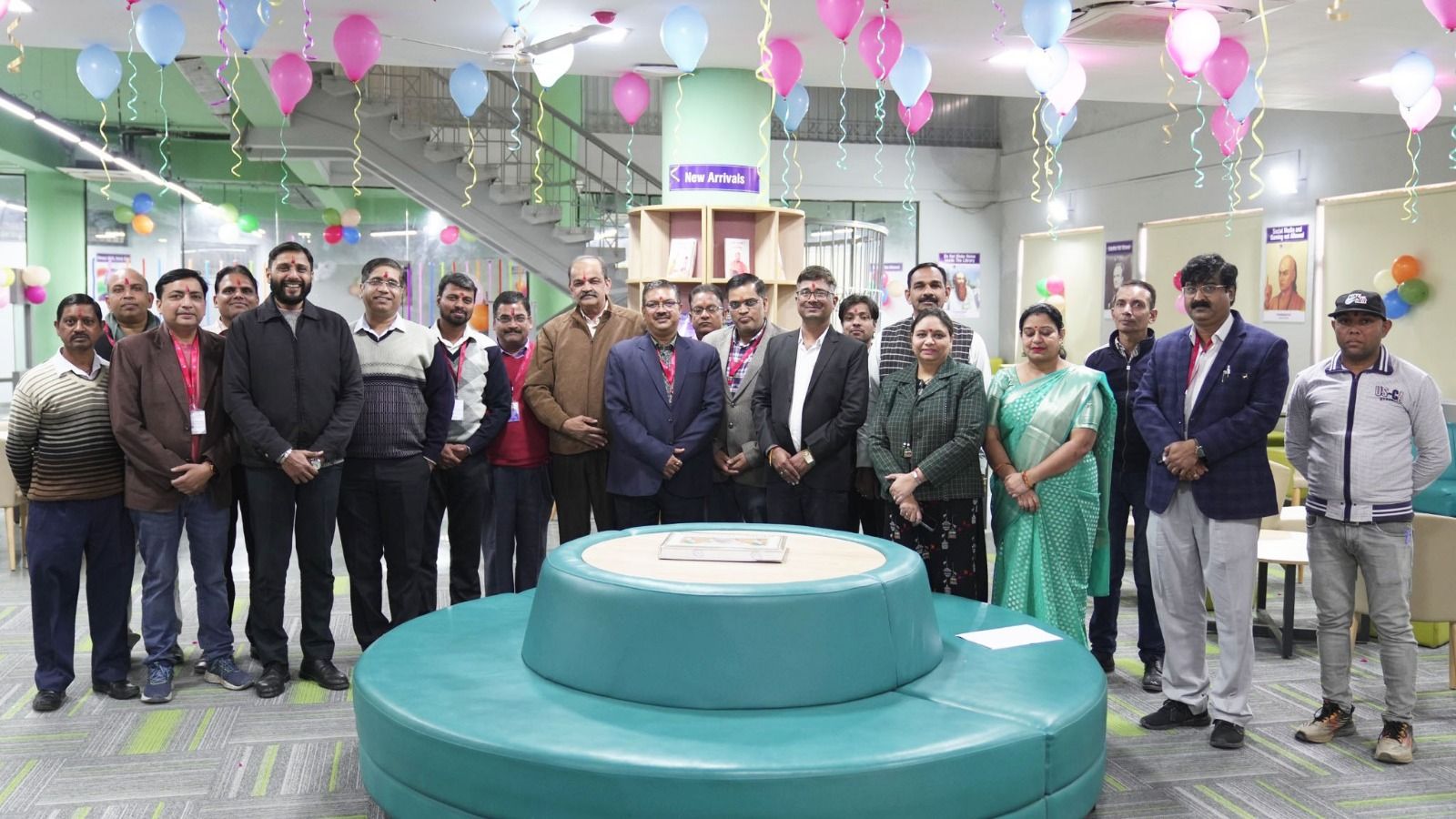 Inauguration of the Dr. S. R. Ranganathan Learning Resource Center - Sharda University Agra