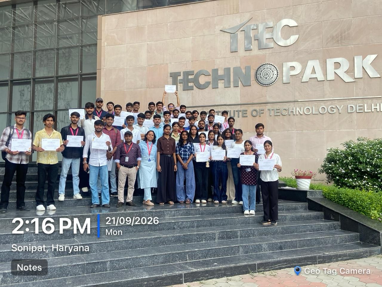 Industrial Visit to Jet Aerospace - Sharda University Agra