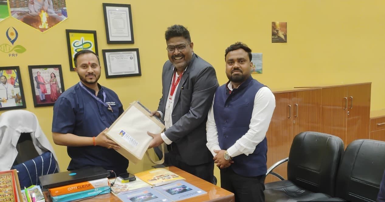 Industrial visit to Patanjali Research Foundation - Sharda University Agra