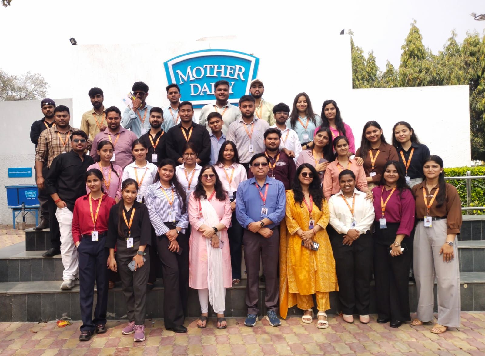 Industry Exposure for MBA Students | Mother Dairy, Delhi - Sharda University Agra