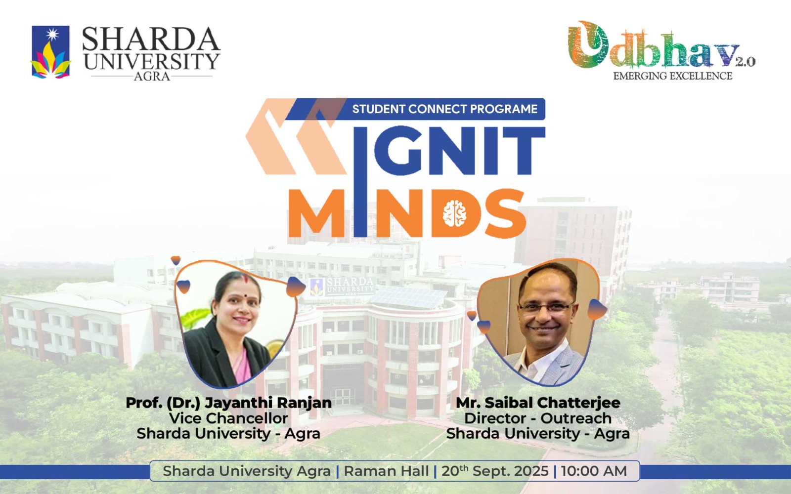 Odbhav... Emerging Excellence 2.0 - Sharda University Agra