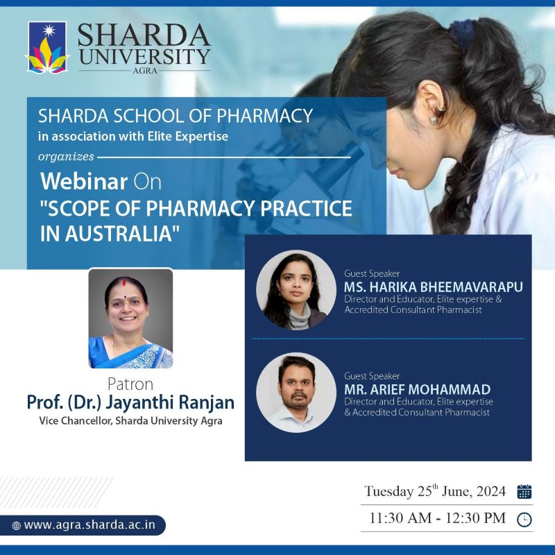 A webinar on Scope of Pharmacy Practice in Australia