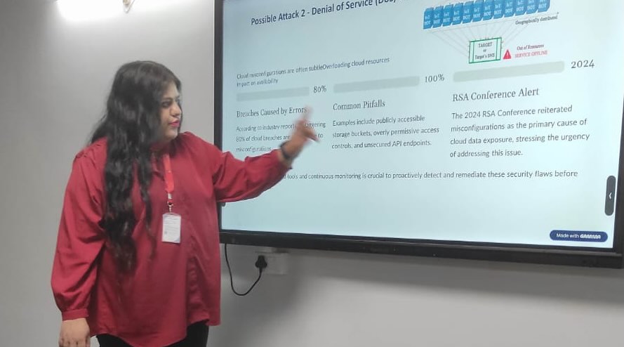 Seminar on “Cloud Computing Security and Emerging Threats” - Sharda University Agra