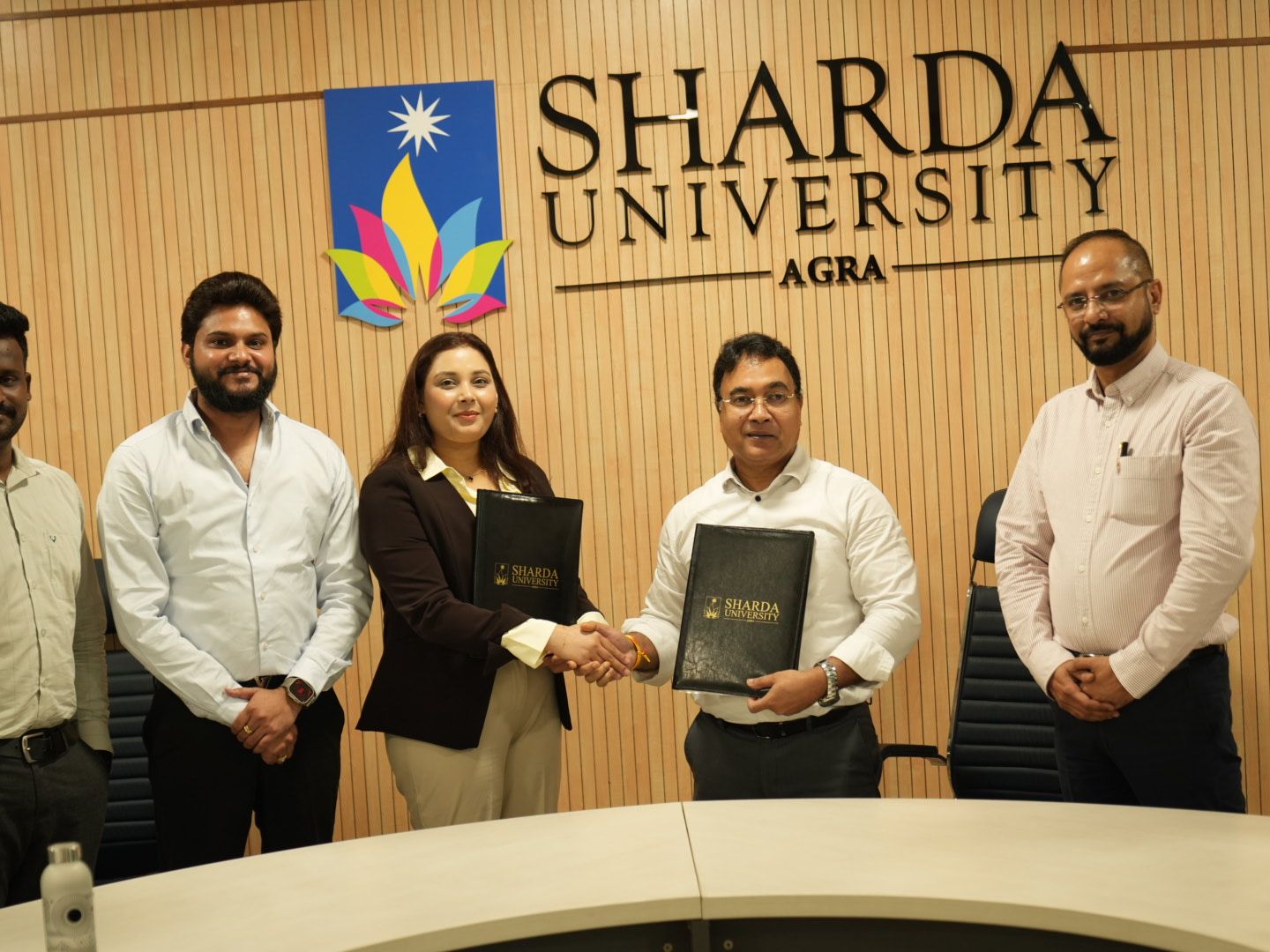 Signs MoU with Securium Solutions - Sharda University Agra