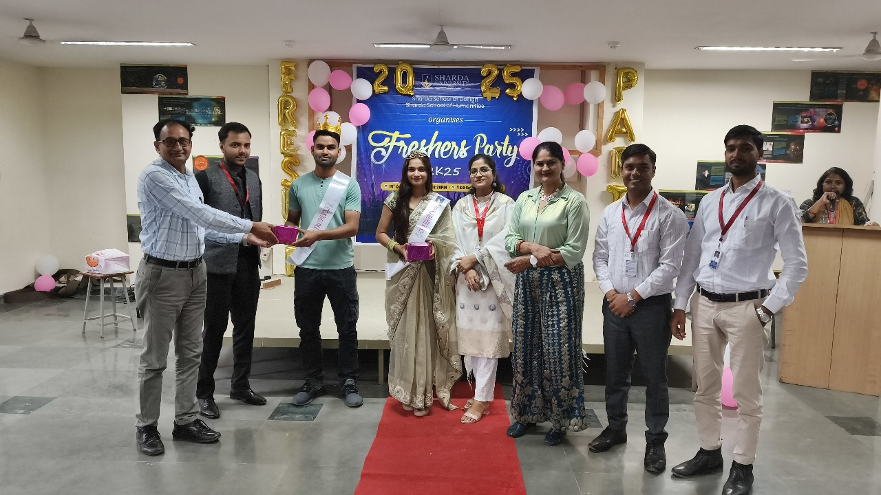 SSH Freshers Party 2025 - Sharda University Agra