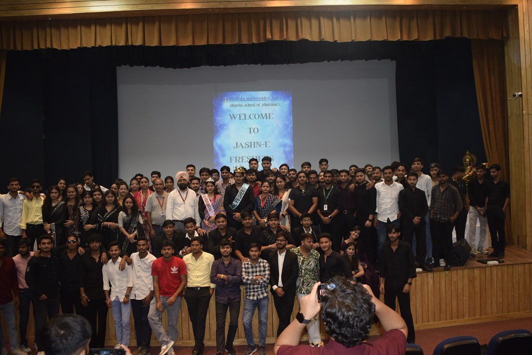 SSOP organized the Freshers Party “Jashn-E-Freshers 2K25” - Sharda University Agra
