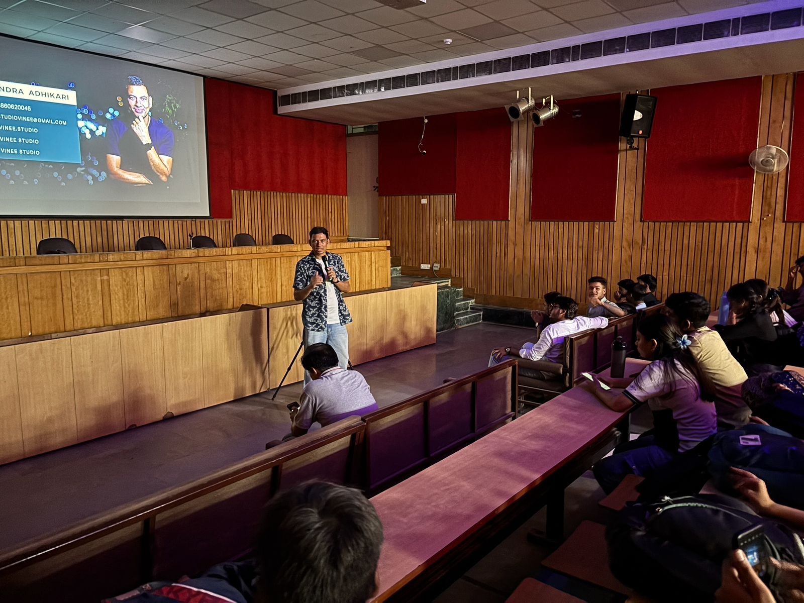 Successfully Organizes Photography Workshop - Sharda University Agra