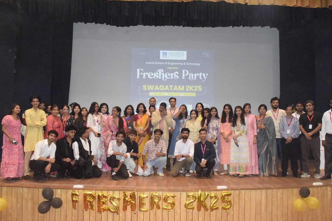 Swagatam 2K25: ASET Freshers Party - Sharda University Agra