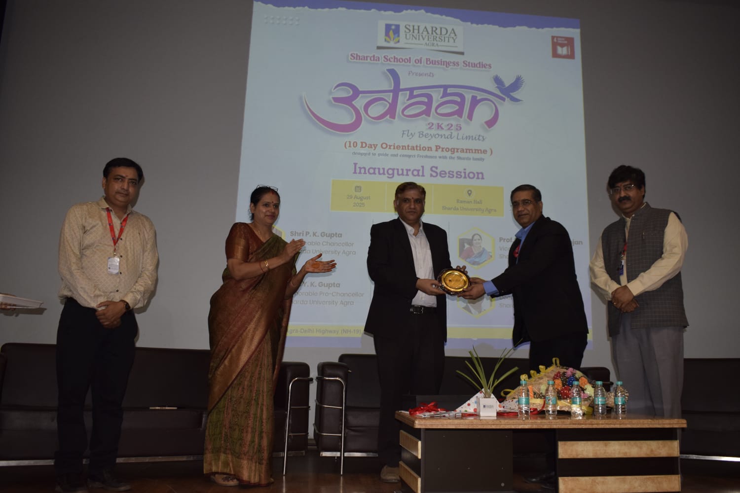 UDAAN 2K25: Fly Beyond Limits – Orientation Programme - Sharda University Agra